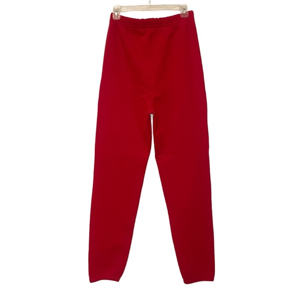 Vintage Eagle Sportswear Red Joggers Sweatpants Mens Size Large USA - Picture 3 of 4